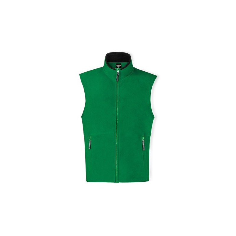 Veste Polaire Personnalisable Éco-responsable - Gilet Forest Matières : polaire Taille textile : M Couleurs : noir objet publici