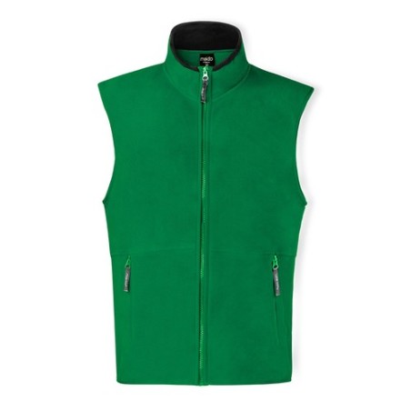 Veste Polaire Personnalisable Éco-responsable - Gilet Forest Matières : polaire Taille textile : M Couleurs : noir objet publici
