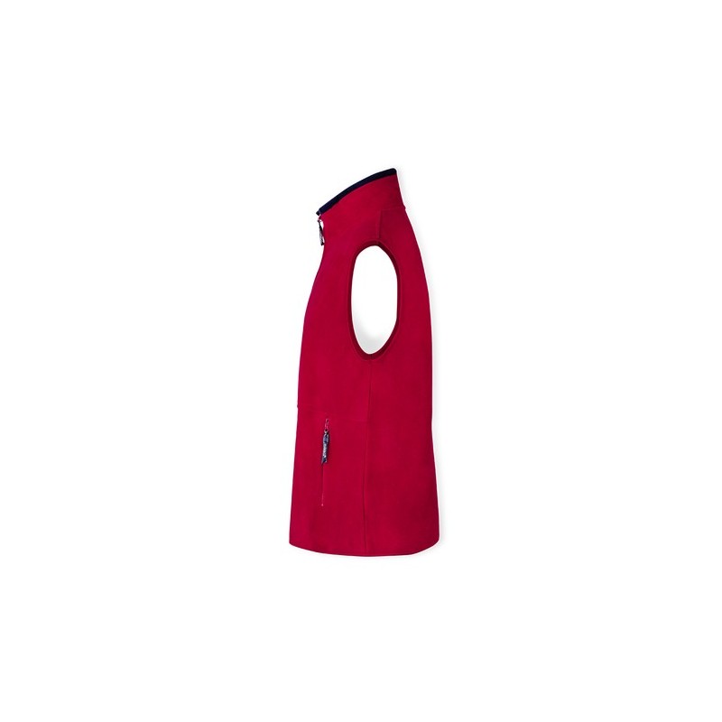 Veste Polaire Personnalisable Éco-responsable - Gilet Forest Matières : polaire Taille textile : M Couleurs : noir accessoire év