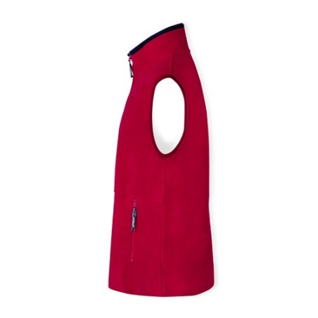 Veste Polaire Personnalisable Éco-responsable - Gilet Forest Matières : polaire Taille textile : M Couleurs : noir accessoire év