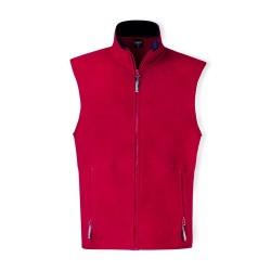 Veste Polaire Personnalisable Éco-responsable - Gilet Forest Matières : polaire Taille textile : M Couleurs : noir accessoire év