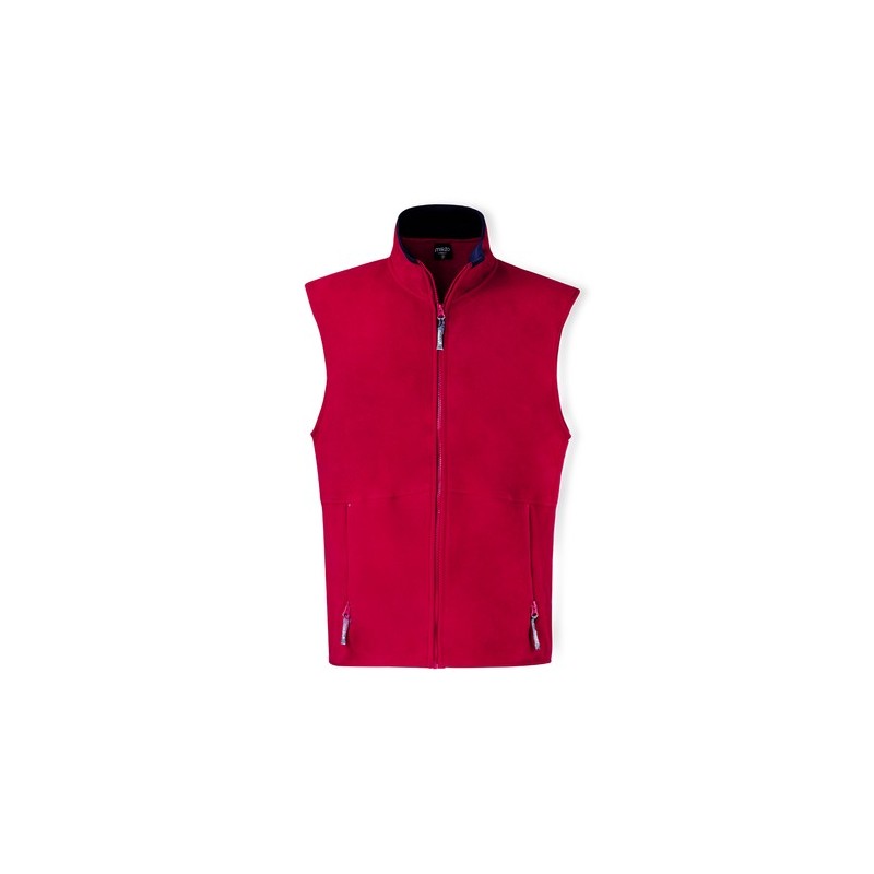 Veste Polaire Personnalisable Éco-responsable - Gilet Forest Matières : polaire Taille textile : M Couleurs : noir accessoire év
