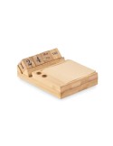 Calendrier de bureau en bambou publicitaire BOOTOP
