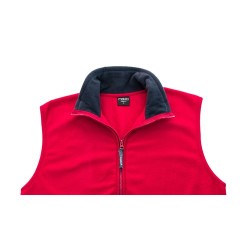 Veste Polaire Personnalisable Éco-responsable - Gilet Forest Matières : polaire Taille textile : M Couleurs : noir livraison exp