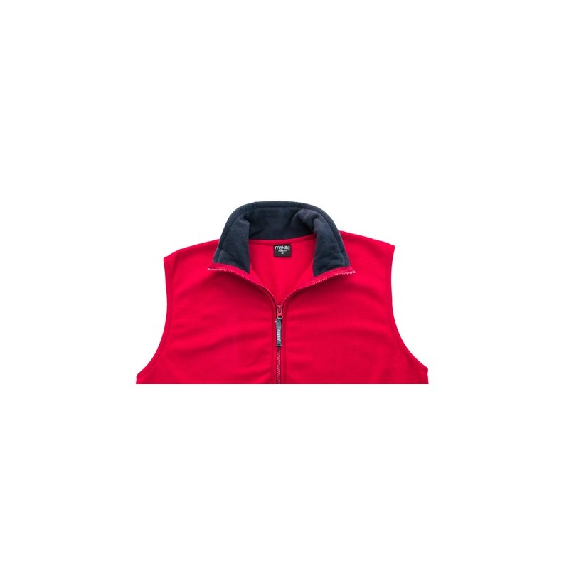 Veste Polaire Personnalisable Éco-responsable - Gilet Forest Matières : polaire Taille textile : M Couleurs : noir livraison exp