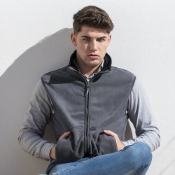 Veste Polaire Personnalisable Éco-responsable - Gilet Forest Matières : polaire Taille textile : M Couleurs : noir goodies entre