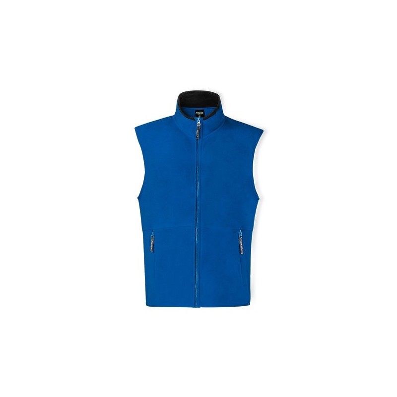 Veste Polaire Personnalisable Éco-responsable - Gilet Forest Matières : polaire Taille textile : M Couleurs : noir cadeau entrep