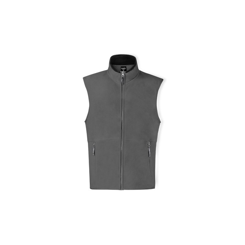 Veste Polaire Personnalisable Éco-responsable - Gilet Forest Matières : polaire Taille textile : M Couleurs : noir objet promoti