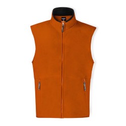 Veste Polaire Personnalisable Éco-responsable - Gilet Forest Matières : polaire Taille textile : M Couleurs : noir personnalisab