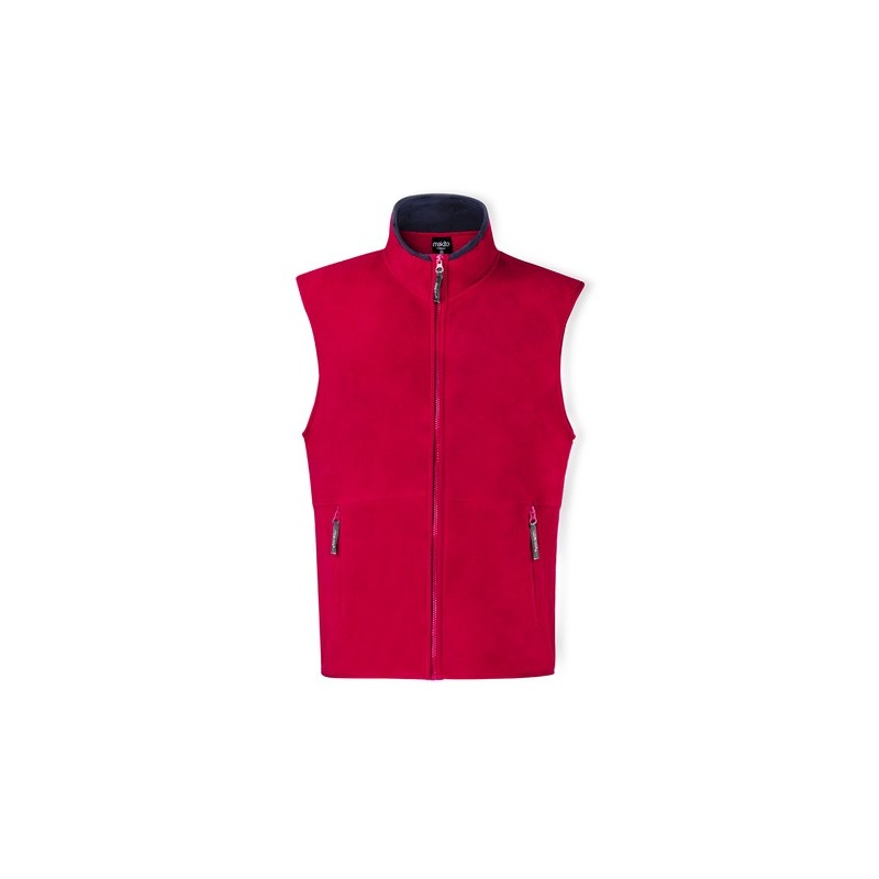 Veste Polaire Personnalisable Éco-responsable - Gilet Forest Matières : polaire Taille textile : M Couleurs : noir personnalisat