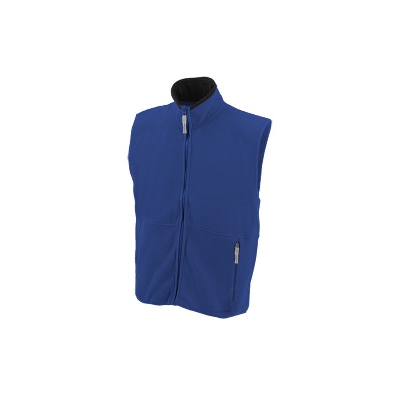 Veste Polaire Personnalisable Éco-responsable - Gilet Forest Matières : polaire Taille textile : M Couleurs : noir objet promo p