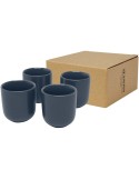 Set de 4 tasses espresso céramique, cadeau client | Male