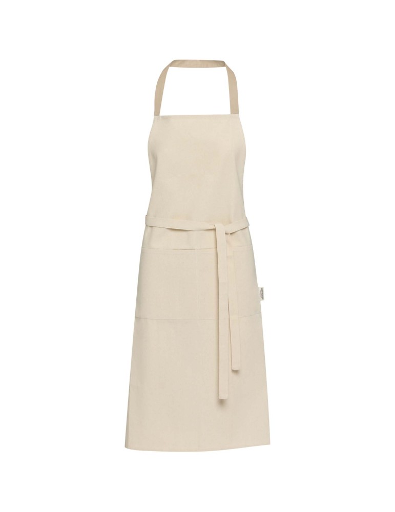 Tablier Nia en coton recyclé 200 g/m²