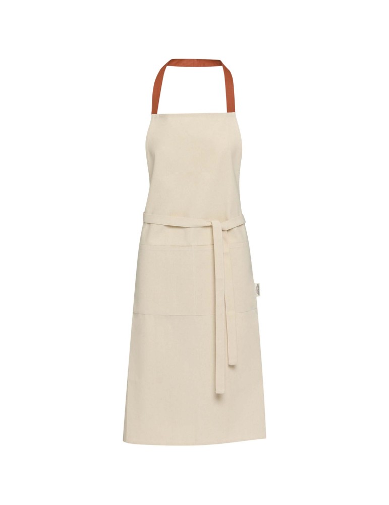 Tablier Nia en coton recyclé 200 g/m²