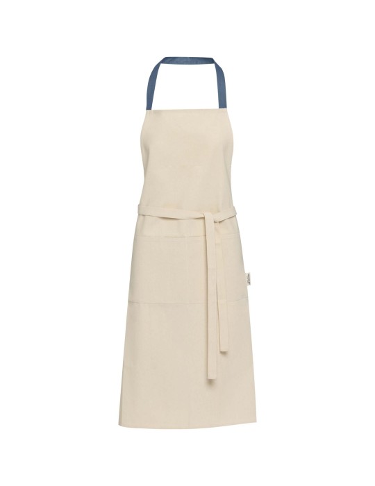 Tablier Nia en coton recyclé 200 g/m²