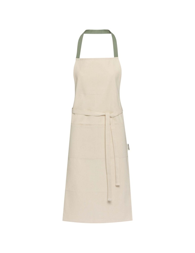 Tablier Nia en coton recyclé 200 g/m²