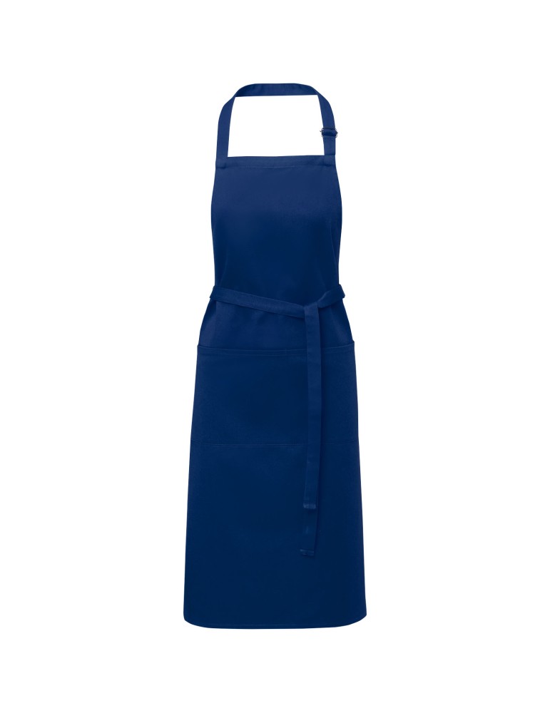 Tablier ajustable Andrea de 240 g/m² avec bretelle réglable au cou