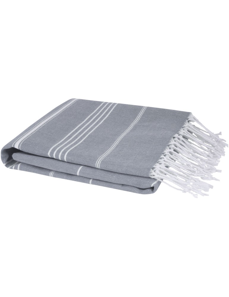 Serviette de hammam Anna en coton 150 g/m² 100 x 180 cm