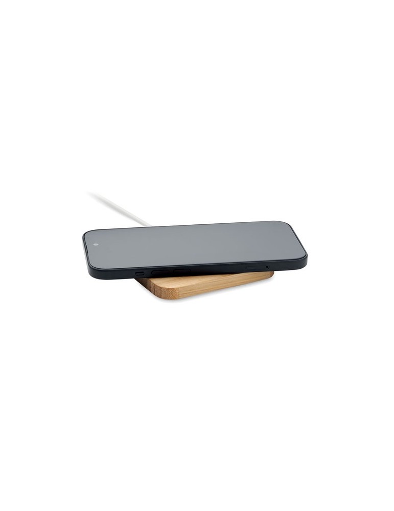 Chargeur sans fil  15W en bambou CHARGOO