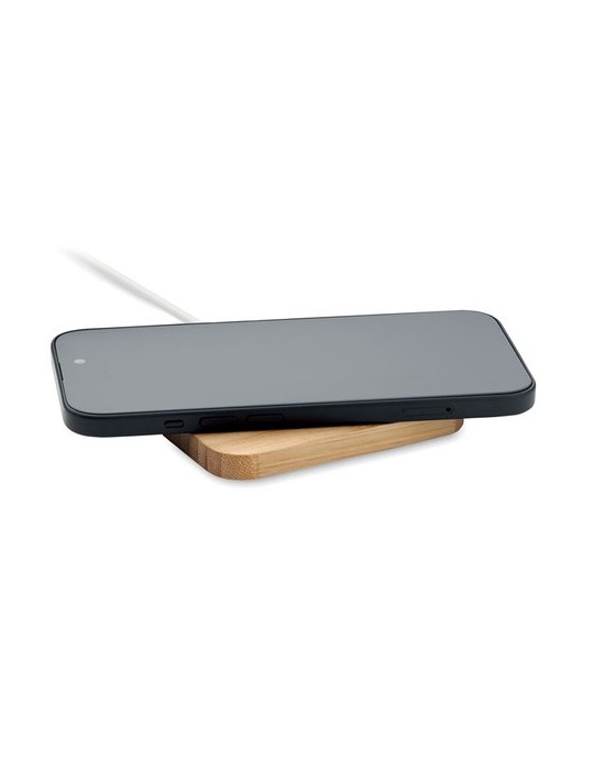 Chargeur sans fil  15W en bambou CHARGOO