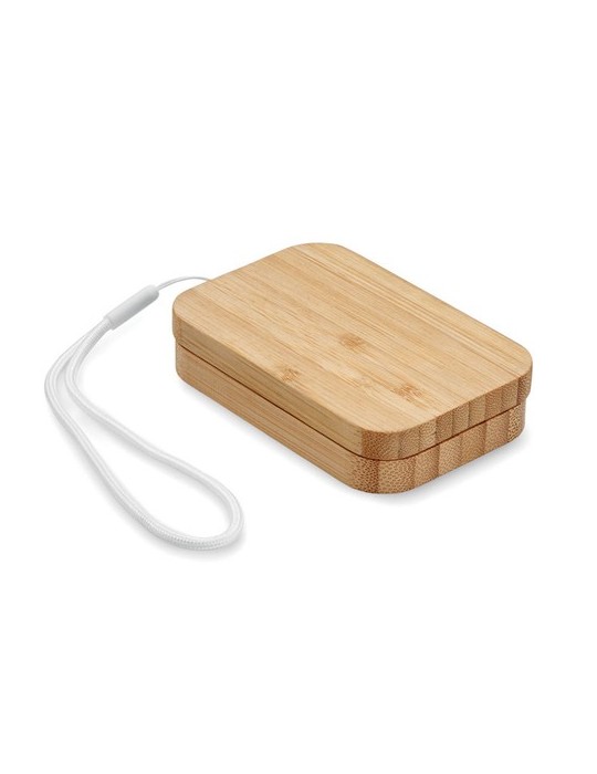 Chargeur sans fil  15W en bambou CHARGOO