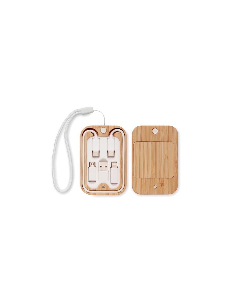 Chargeur sans fil  15W en bambou CHARGOO