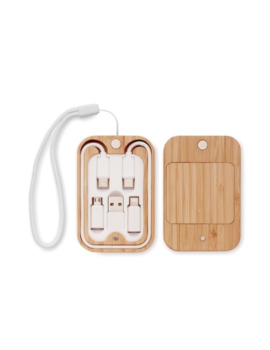 Chargeur sans fil  15W en bambou CHARGOO