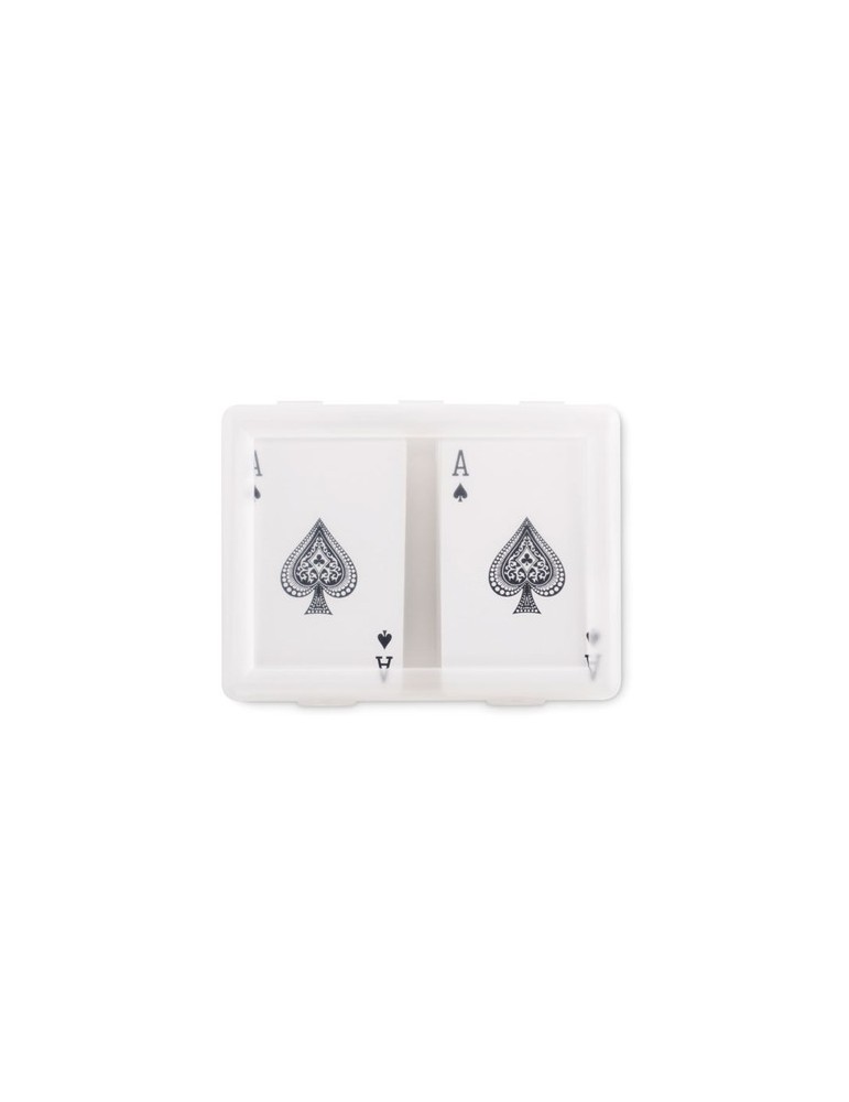 Set de cartes à jouer publicitaire PLAYCARD