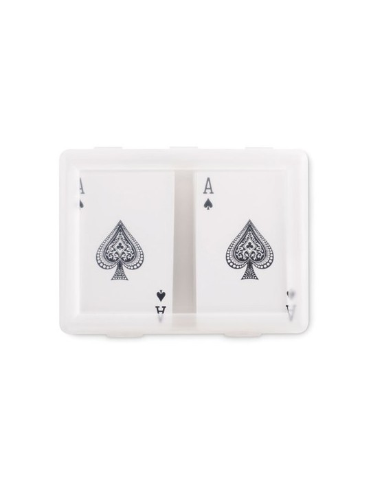 Set de cartes à jouer publicitaire PLAYCARD