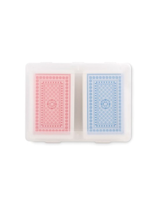 Set de cartes à jouer publicitaire PLAYCARD