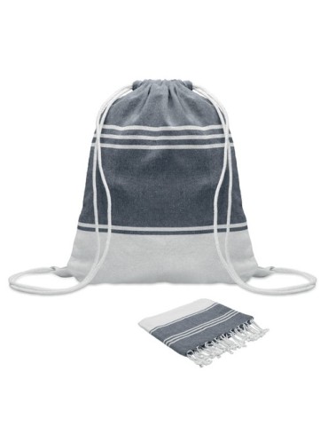 Fouta et sac assorti publicitaires HAMMA 2