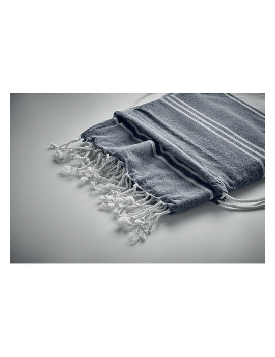 Fouta et sac assorti publicitaires HAMMA