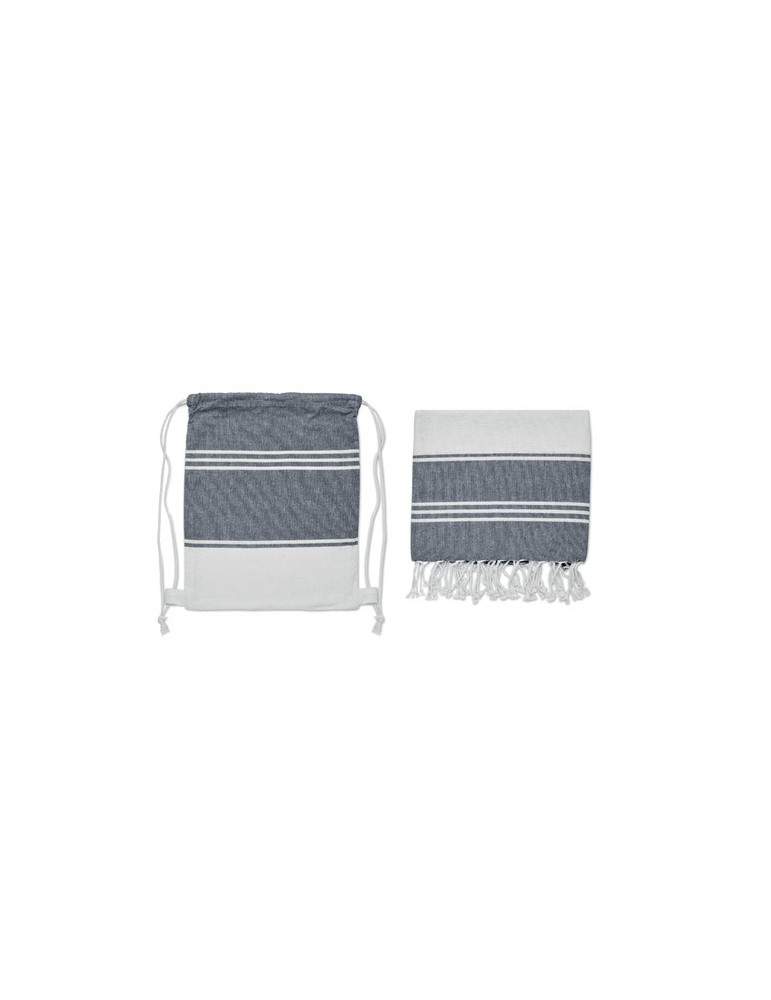 Fouta et sac assorti publicitaires HAMMA