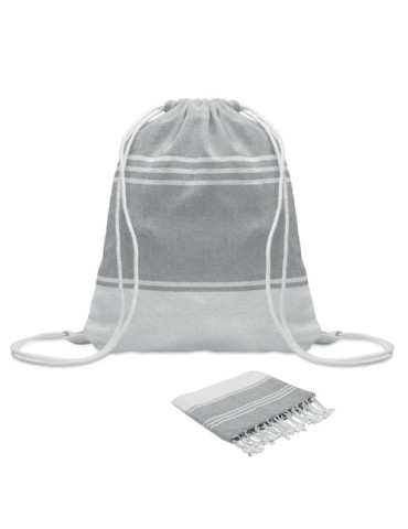 Fouta et sac assorti publicitaires HAMMA 2