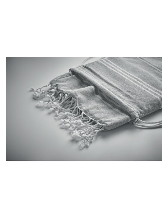 Fouta et sac assorti publicitaires HAMMA