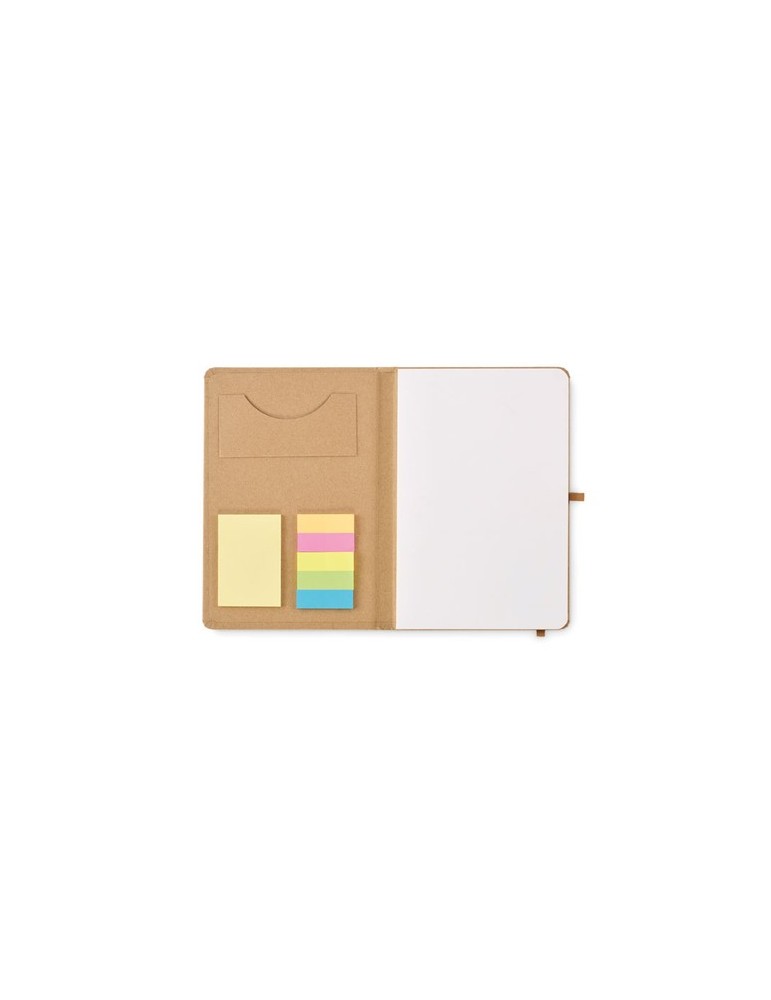 Carnet publicitaire A5 en papier recyclé STICKNOTE