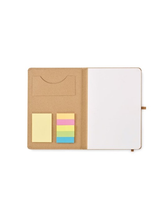 Carnet publicitaire A5 en papier recyclé STICKNOTE