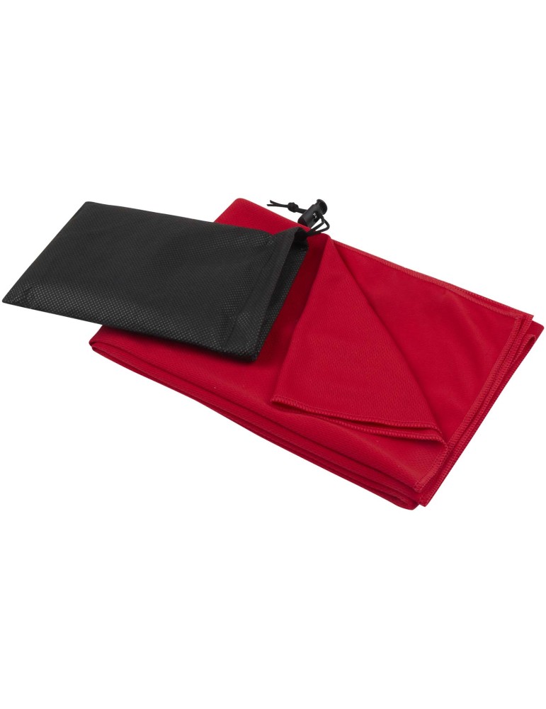 Serviette de sport Lucas en rPET 50 x 100 cm