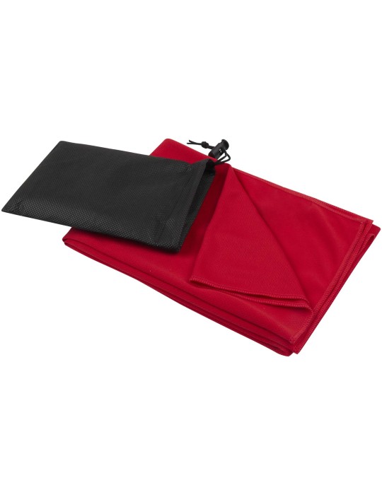 Serviette de sport Lucas en rPET 50 x 100 cm