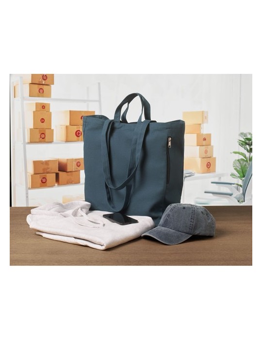 Sac shopping  en coton recyclé GAVE COLOUR