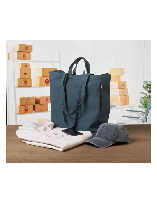 Sac shopping  en coton recyclé GAVE COLOUR