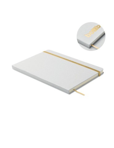 Carnet personnalisé A5 à couleur révélée ROUTE WHITE