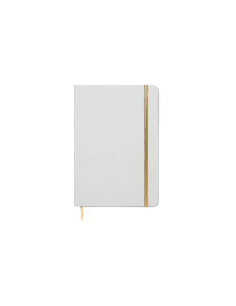 Carnet personnalisé A5 à couleur révélée ROUTE WHITE