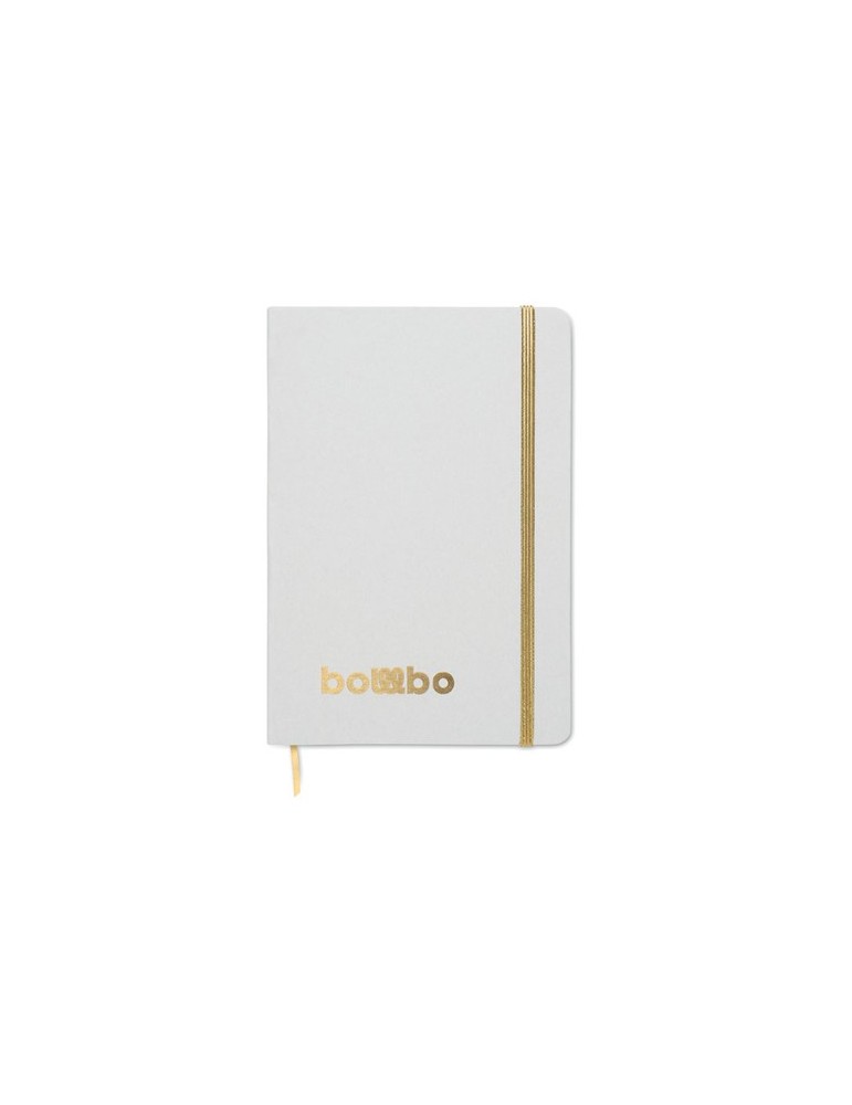 Carnet personnalisé A5 à couleur révélée ROUTE WHITE