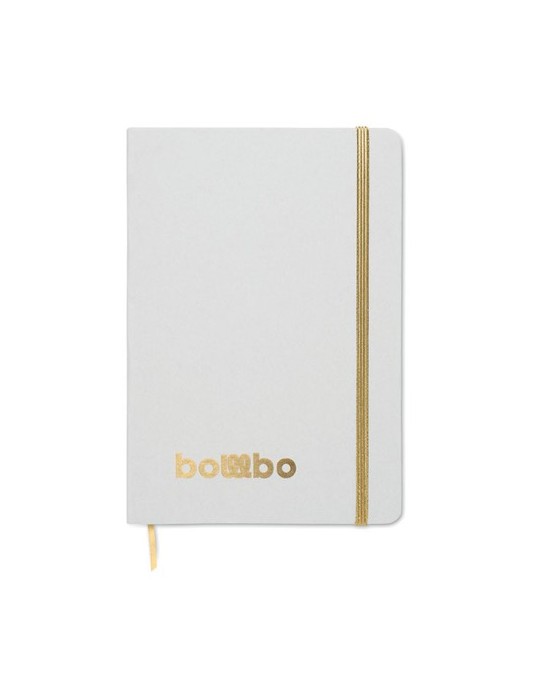 Carnet personnalisé A5 à couleur révélée ROUTE WHITE