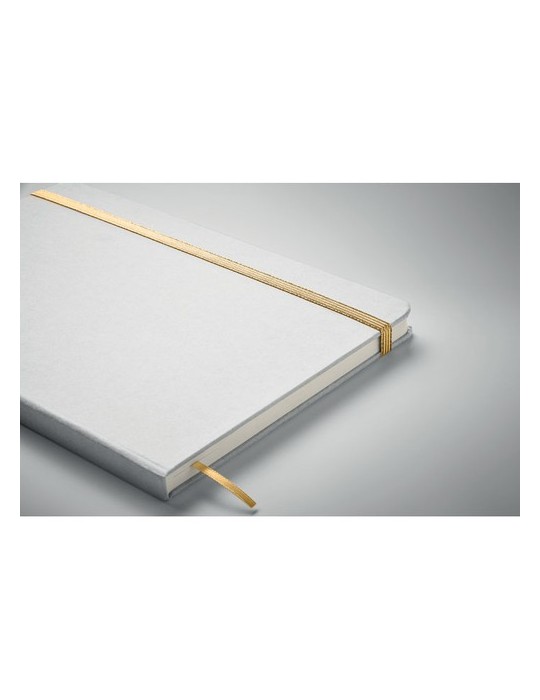 Carnet personnalisé A5 à couleur révélée ROUTE WHITE
