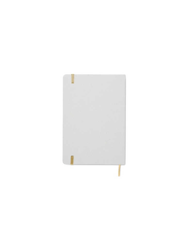 Carnet personnalisé A5 à couleur révélée ROUTE WHITE