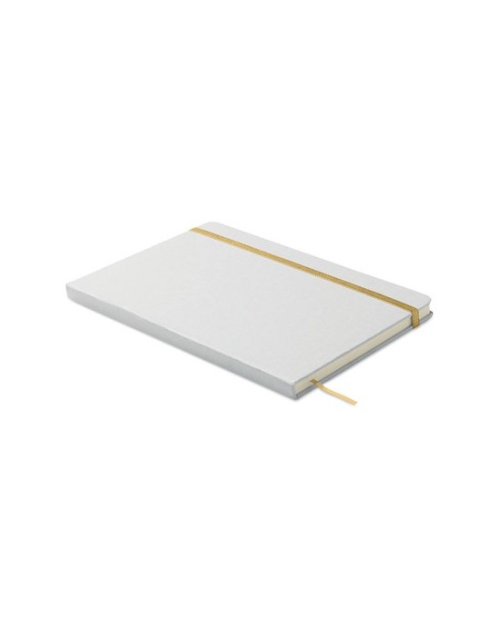 Carnet personnalisé A5 à couleur révélée ROUTE WHITE