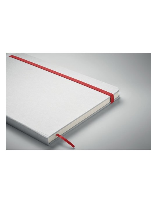 Carnet personnalisé A5 à couleur révélée ROUTE WHITE