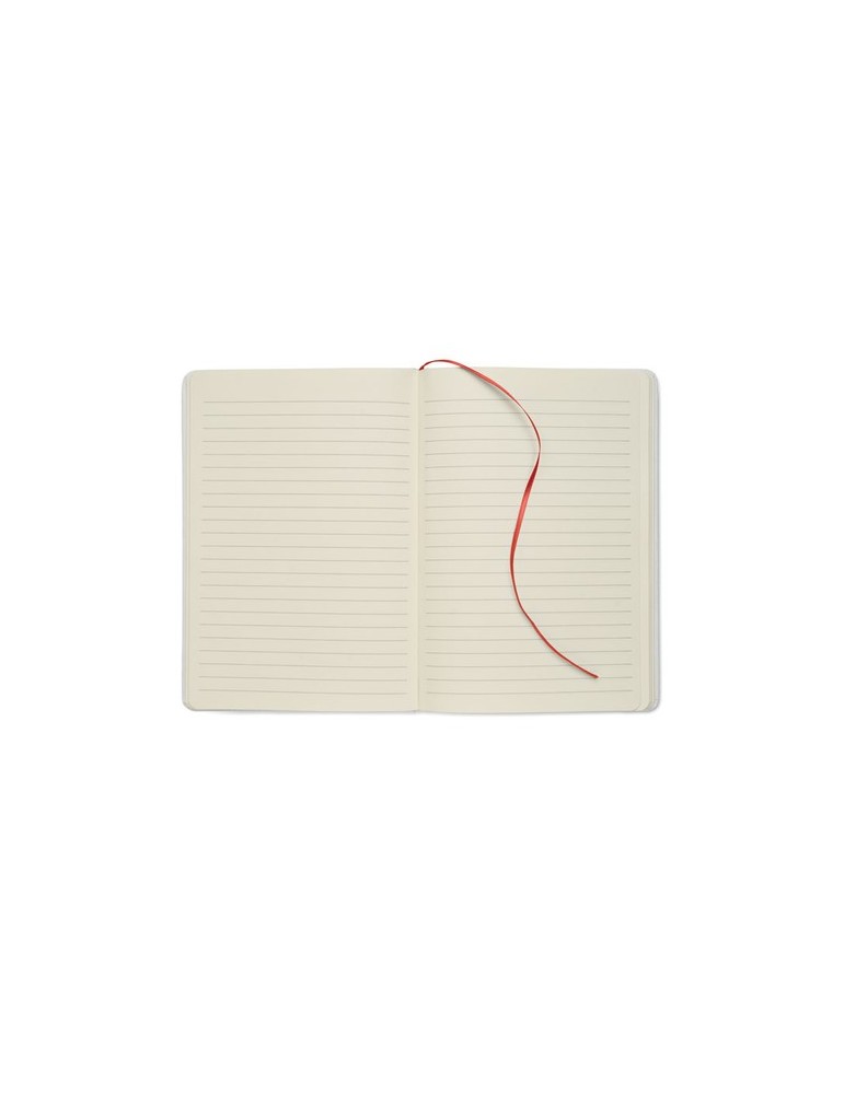 Carnet personnalisé A5 à couleur révélée ROUTE WHITE